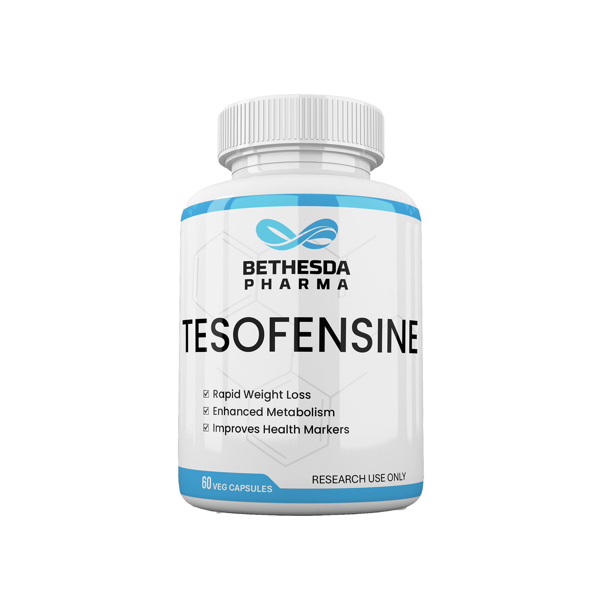 Tesofensine 500mcg 60 Veg Capsules - Bethesda Pharma